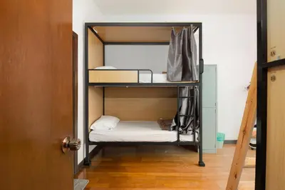 a bunk bed room with a bunk bed in a room at MyRehat Regalia Residences in Kuala Lumpur