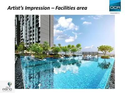 an image of a swimming pool in a building at I-Concept Homestay in Kuala Lumpur