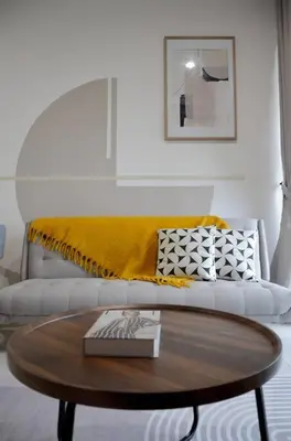 a living room with a couch and a coffee table at The Gallery @ Pano Jln Ipoh -MRT. S/Check-In. Free Parking in Kuala Lumpur