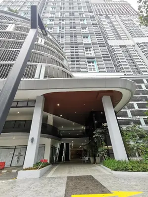 a large building with a large building at Trion KL High floor Corner Unit Free Parking Near TRX KL Centre and MRT in Kuala Lumpur