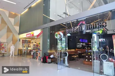 a store in a shopping mall with a display case at Mercu Summer Suites Klcc by Luxe Residence in Kuala Lumpur
