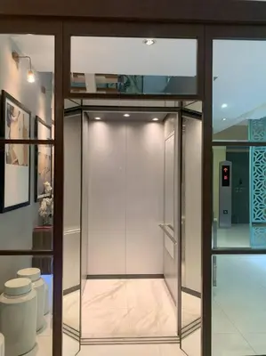 a glass room with a walk in shower in a room at KL Golf Country Club Resort Villa by AnyLodge in Kuala Lumpur