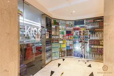 a store filled with lots of different types of products at Dua Sentral Signature Suites in Kuala Lumpur