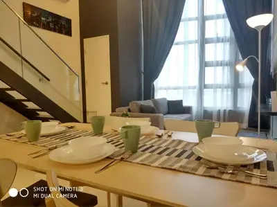 Gallery image of Ekocheras luxury duplex house in Kuala Lumpur