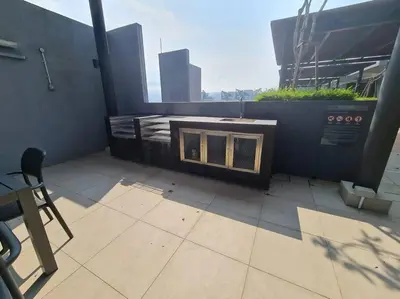 an air conditioner sitting on top of a building at Tiny Studio Suite Near Gleneagles 10 mins to KLCC in Kuala Lumpur