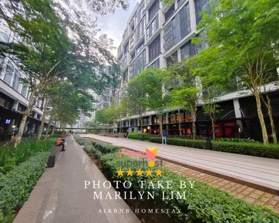 a photo take by marlinlinlinlinlinlinlinlinlinlinlin at Arcoris Mont Kiara 19#Main Street# Walking Distance 1MK# 1BR 1-3Pax in Kuala Lumpur