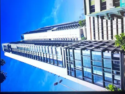 an overhead view of a building with windows on it at TRX Continew Residence by Nia in Kuala Lumpur