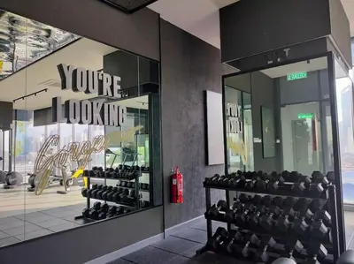 a store with a bunch of racks of wine bottles at KL Sanctuary Style Comforts, Pool, Gym, Near MRT! in Kuala Lumpur