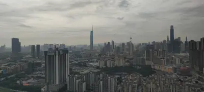 an aerial view of a city with tall buildings at M Vertica KL 3br for 6pax by Wowhome in Kuala Lumpur