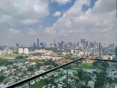 a view of a city from the top of a building at M City Ampang By Klcc View in Kuala Lumpur