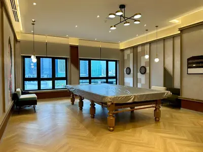 a large room with a ping pong table in it at The Little Series - Bukit Bintang - TRX View - 4 Pax in Kuala Lumpur