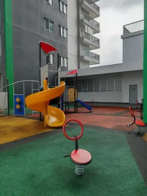 a playground with two slides at 5min to KL TRX Bukit Bintang for 6paxs in Kuala Lumpur