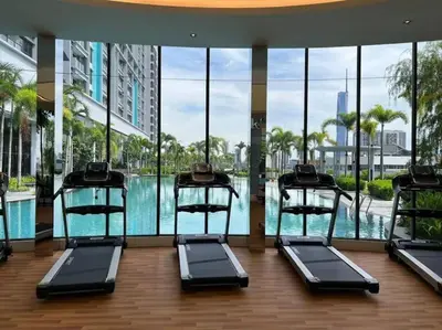 Gallery image of KLCC view 1BR suite with Balcony Netflix Free parking Trion C243A KL in Kuala Lumpur