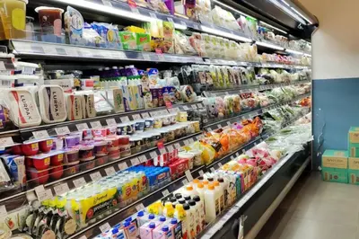 a grocery store aisle filled with lots of food at Immersed in the warmth and natural ambience in Kuala Lumpur