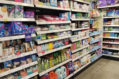a grocery store aisle filled with lots of products at Immersed in the warmth and natural ambience in Kuala Lumpur