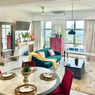3 bedroom apt L21 in kl sentral with city view