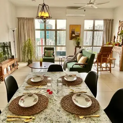 3 bedroom apt L26 at kl sentral with city view