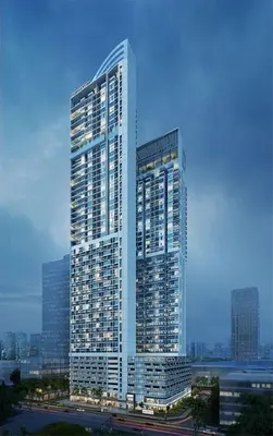 a rendering of a tall building in a city at The Luxe by Infinitum KLCC by CASABELLESTAY in Kuala Lumpur