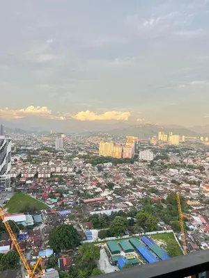 an aerial view of a city with buildings at Cozy Kenwingston Platz KL 2-5 Pax2BR & 2BR FrePakin Netflix 3803 in Kuala Lumpur