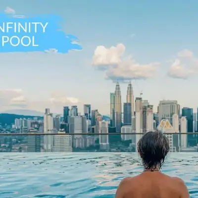 Skypool KL Free Infinity Pool over Kuala Lumpur