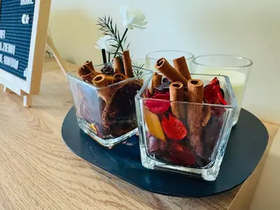 two containers of food sitting on a table at KL TRX view # IKEA MRT # 2 BED 2BATH # Continew KL in Kuala Lumpur