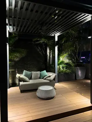 a living room with a couch and a coffee table at Riveria City in Kuala Lumpur