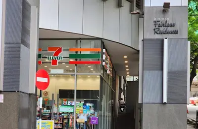 a store with signs on the side of a building at Kuala Lumpur Bintang Fairlane #157 TRX in Kuala Lumpur