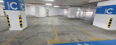 an empty parking lot in a parking garage at KLCC View Datum Jelatek Escape by Filux Holiday in Kampong Datok Keramat