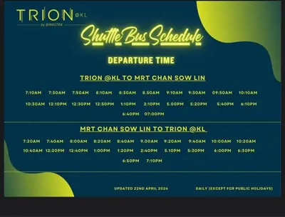 a flyer for a music festival with a green and yellow at Studio KL Trion for 2-3 pax KL TRX Velocity in Kuala Lumpur