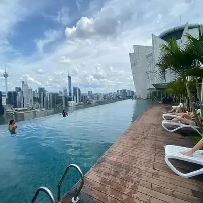 Infinity Skypool Ladies Room in Hostel