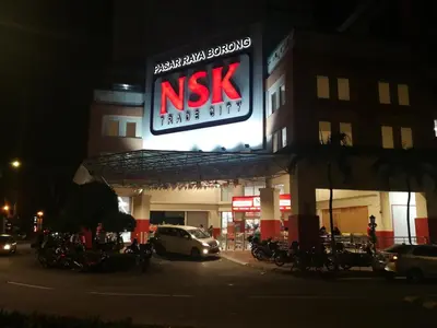 a niki take away sign in front of a building at Velocity mall & Mytown ikea with Stunning KLCC view in Kuala Lumpur