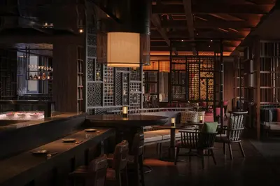 a dining room with a table and chairs at Hyatt Regency Kuala Lumpur at KL Midtown in Kuala Lumpur