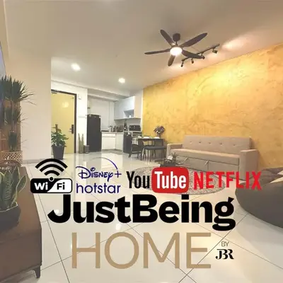 Just Being Home 4pax 1BR 1BA 1Queen 1Sofa