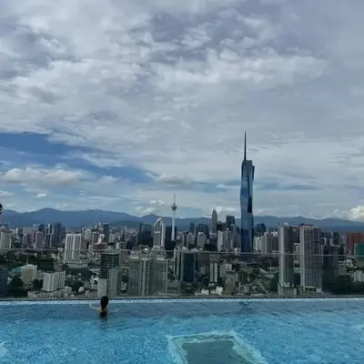 KL Sentral city retreats with KLCC views