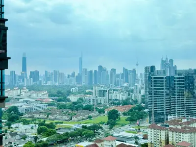 a city view of a city with tall buildings at Arte Plus Ampang By The Relaxstay in Kuala Lumpur