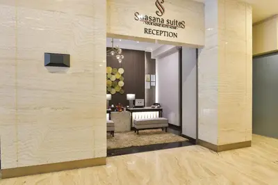 a lobby of a spa with a waiting room at Palette Bukit Bintang Formerly Suasana Suites in Kuala Lumpur