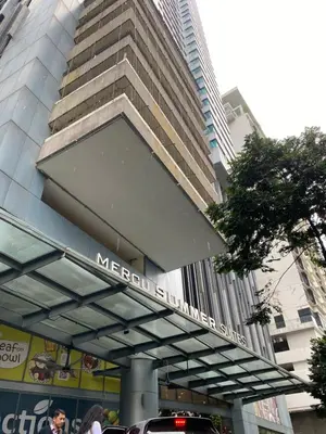 a large building with a sign in front of it at Summer Suites KLCC by Angel in Kuala Lumpur