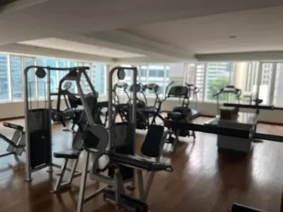 a gym with a bunch of treadms and machines at City centre, Bukit Bintang in Kuala Lumpur