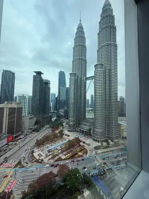 a view of a large city with tall buildings at Kuala Lumpur Digital Work Base in Kuala Lumpur