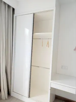 a sliding glass shower door in a bathroom at One Bukit Ceylon KLCC in Kuala Lumpur