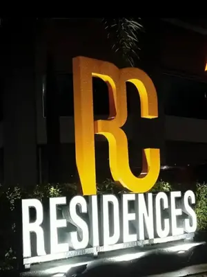 a large yellow sign with the wordsresurrection at Modern High-Floor 2BR Retreat 9km to KL City Centre in Kuala Lumpur