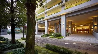 a large building with a sidewalk in front of it at M Centura Sentul, Jalan Sentul Pasar, Sentul KL City in Kuala Lumpur