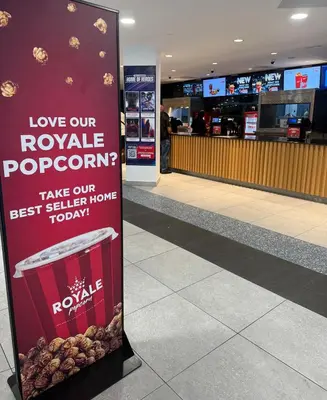 a sign in a shopping mall with a recycle sign at Garden Balcony 2BR Home with Great Facilities and Parking in Kuala Lumpur