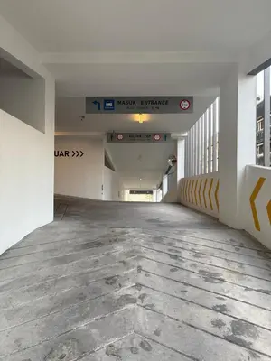 an empty hallway of an office building at Ubays Majestic House in Kuala Lumpur