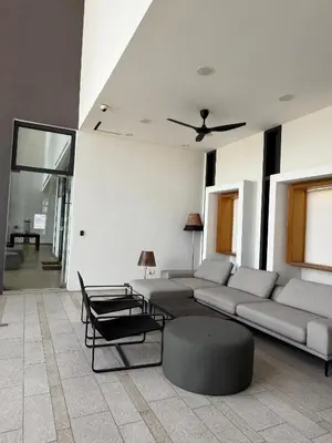 a living room with a couch and a table at Lucentia residence bukit Bintang city centar in Kuala Lumpur