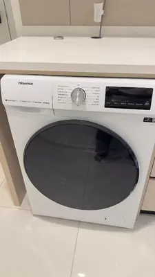 a white microwave oven sitting on top of a counter at Cozy suite for couples 291B at KLCC in Kuala Lumpur
