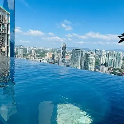 Lucentia Residence Infinity swimming pool BY Lalaport