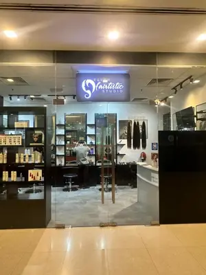 a store with a sign on the window of a store at Cozy Family Suite 5pax KLCC by SS HOME in Kuala Lumpur