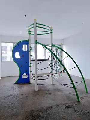 an empty playground in an empty room at Regalia Suites Kuala Lumpur by Cozyvista Suites in Kuala Lumpur