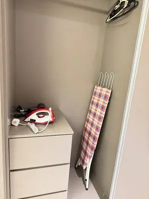 a childs room with a white dresser and a toy car on it at Dorsett Hartamas, KL City, Bathtub, Rooftop Pool in Kuala Lumpur